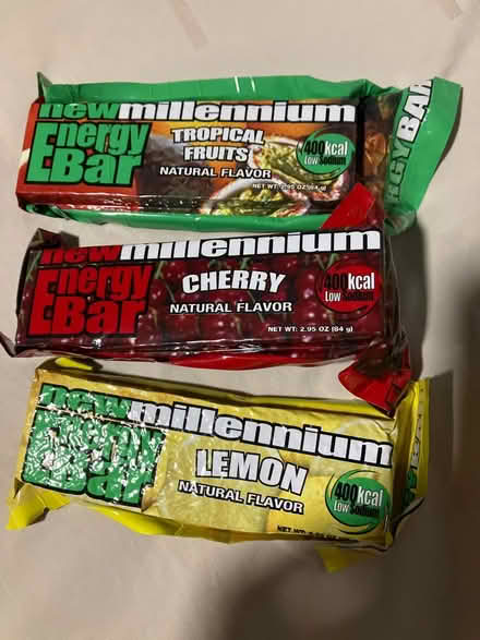 Photo of free New Millenium Energy Bars (3 boxes) (BLK 415C fernvale link) #1