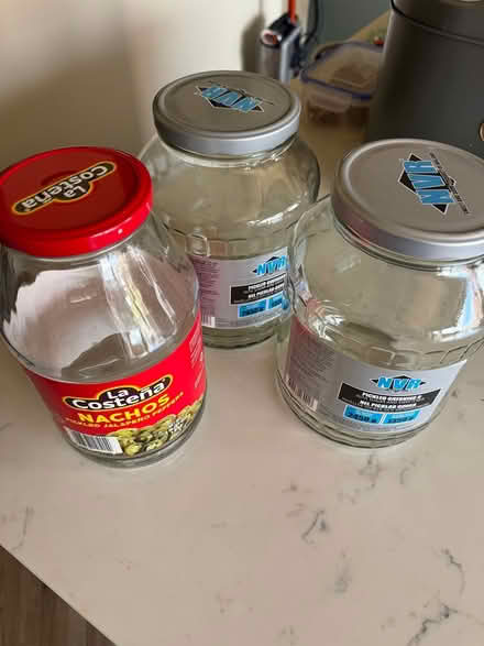 Photo of free 3 large jars for storage/pickling (NG3) #1