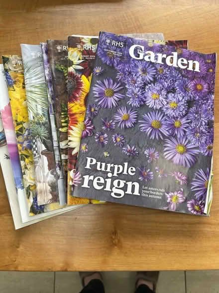 Photo of free 9 copies of RHS magazine 2024 (Cheadle SK8) #1