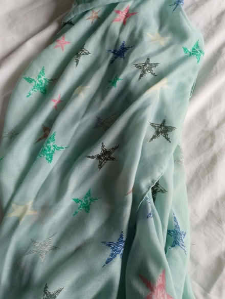Photo of free Green star scarf (Fords Farm RG31) #1