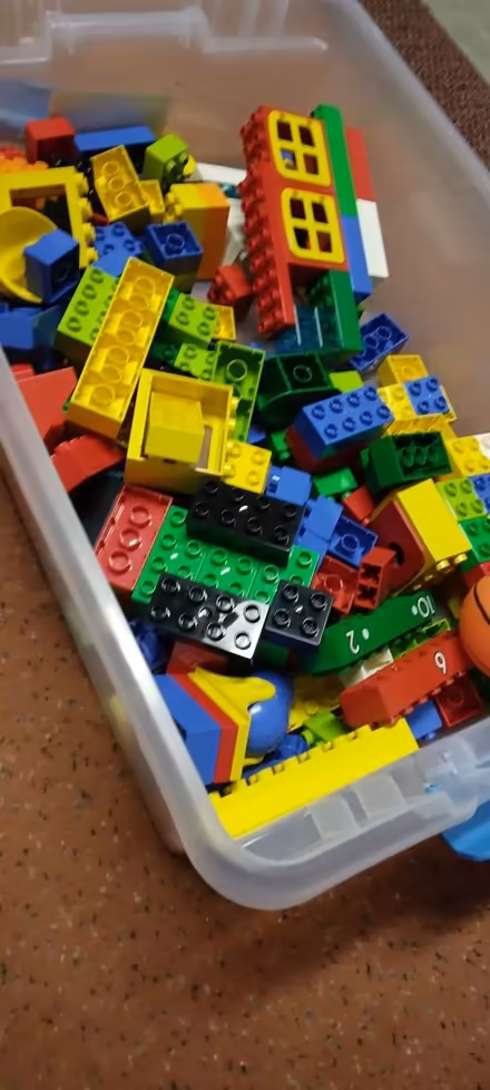 Photo of free "Duplo" Toy Building Blocks (Hyde Park, near McDonalds) #1