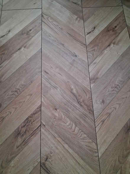 Photo of free 7 Herringbone Laminate Floor pieces (Sarisbury Green) #2