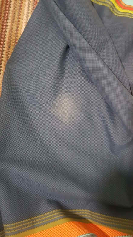 Photo of free Pair of next dark blue tab top curtain 135x183cm (Cheylesmore CV3) #2