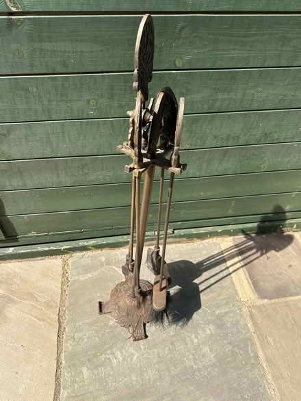 Photo of free Brass fireside set (Salvington bn13) #1