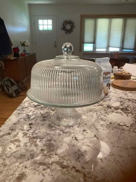 Photo of free Glass cake stand (Middletown) #1