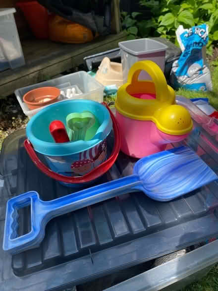 Photo of free Selection of beach toys with watering can. (East Twerton) #2