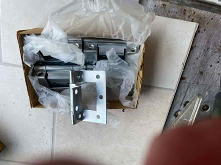 Photo of free Cranked Cabinet Hinges - 65mm (2 1/2 ") (Hixon ST18) #1