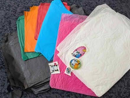 Photo of free Coloured tissue paper and stickers (Colindale, NW9) #1