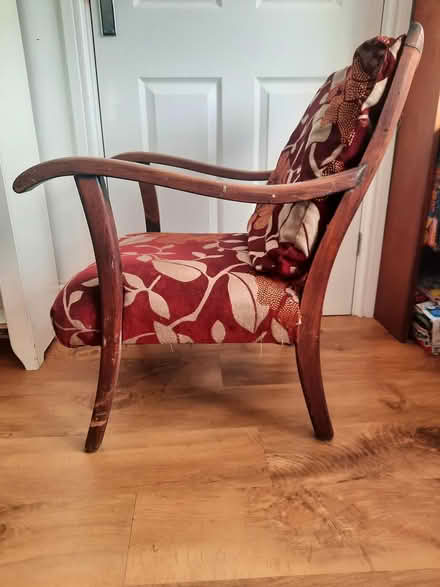 Photo of free Small Vintage Wooden Armchair (WV6 Tettenhal wood) #1