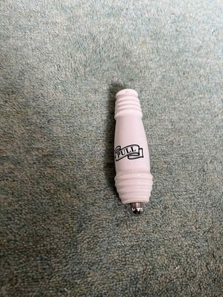 Photo of free Victorian style ceramic chain pull (Shefford) #1