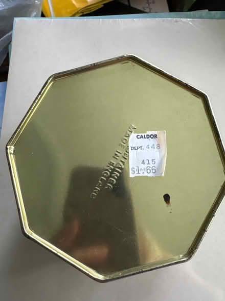 Photo of free Small vintage tin from Caldor (Ossining) #3
