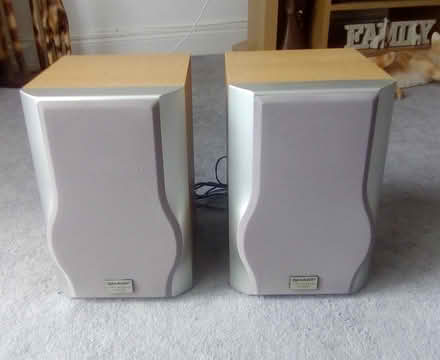 Photo of free sharp speakers (Waterlooville) #2