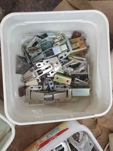 Photo of free Various hinges and blocks (Silver End, Witham CM8 3) #1