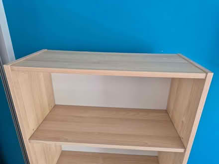 Photo of free Bookcase oak veneer 59x170x25 (Woosehill RG41) #1