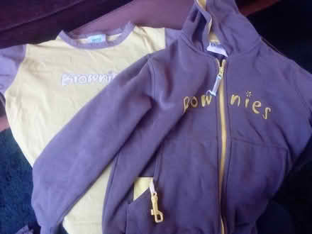 Photo of free Brownie uniform t-shirt and hoodie (RG30) #1