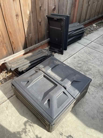Photo of free Two Plastic Compost Bin Sets (Sunnyvale Cherry Chase) #1
