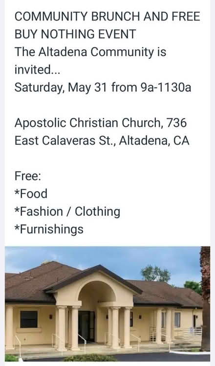 Photo of free Trash nothing event (Sevenhills) #1