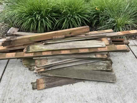 Photo of free old fence boards (NE Portland) #1