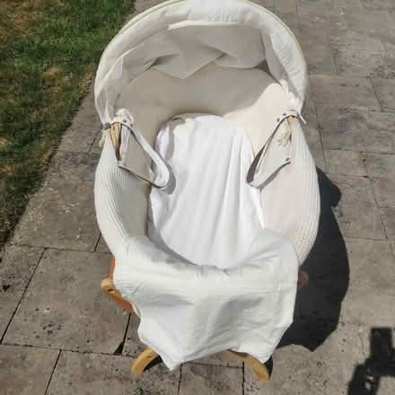 Photo of free Moses basket and Stand (Knighton LE2) #2