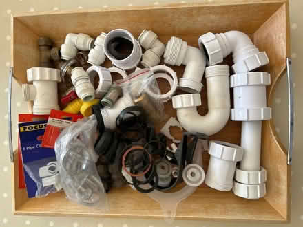 Photo of free Pipe fittings & clips (West Kirby) #1