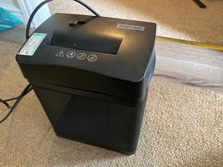 Photo of free Paper shredder - cross-shredder. (Spondon DE21) #1