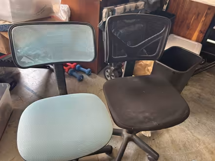 Photo of free Two rolling office chairs (Lakewood near the mall) #1