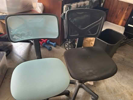Photo of free Two rolling office chairs (Lakewood near the mall) #1