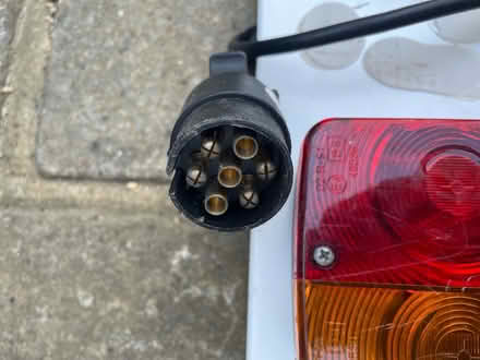 Photo of free Number plate & 7-pin light board (Northfields) #3