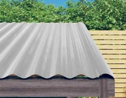 Photo of Plastic or metal corrugated sheet (Bicton Heath SY3) #2