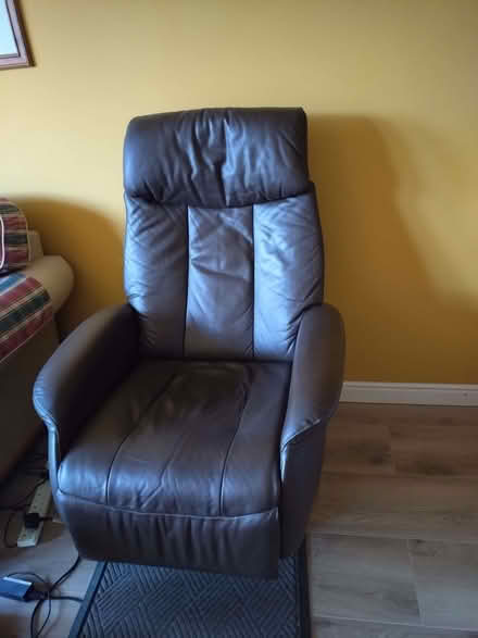 Photo of free Leather electric reclining chair (Old Town SG1) #1