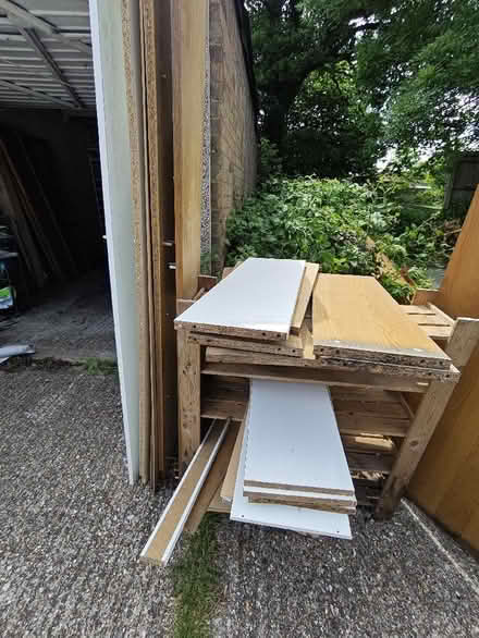 Photo of free Two IKEA tall shelves (Horsell GU21) #2