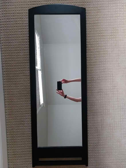 Photo of free Easel floor mirror- black (downers grove) #1