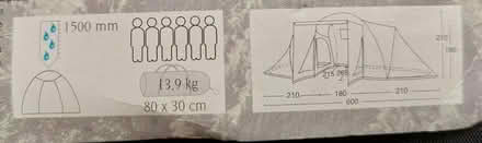 Photo of free Outwell Family Dome Plus 6 person tent (Beguildy LD7) #1