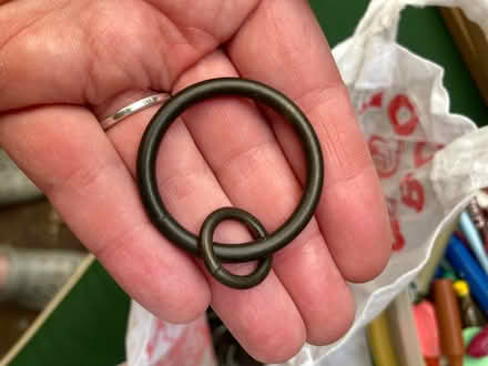 Photo of free Curtain rings (University Area RG1) #2