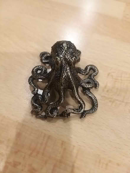 Photo of free Small metal squid ornament (Penwortham PR1) #1