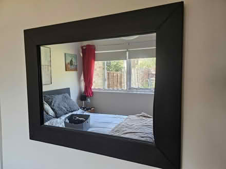 Photo of free Faux leather mirror (Woodley RG5) #1
