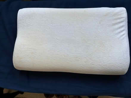 Photo of free Memory foam pillow for neck support. (Hurdsfield SK10) #1