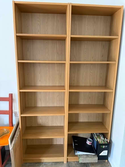 Photo of free Tall book shelves (Wandsworth) #1