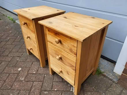 Photo of free 2 bedside drawer units (Bramingham) #3