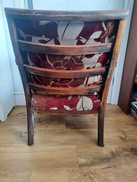 Photo of free Small Vintage Wooden Armchair (WV6 Tettenhal wood) #3