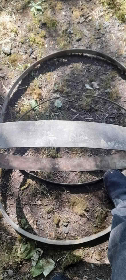 Photo of free Beer barrel steel brackets (Dodford B61) #1
