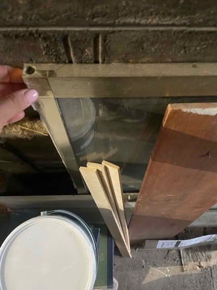Photo of free Heavy brass shower door (SW20) #1