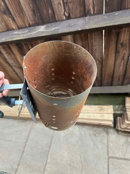 Photo of free Coal bbq starter chimney (Worcester Park) #3