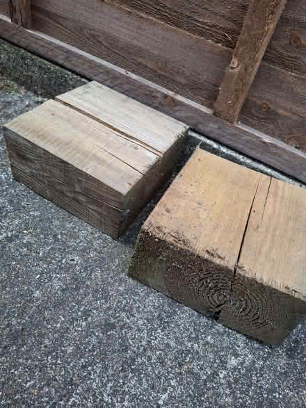 Photo of free Offcuts of railway sleeper (Lightwater GU18) #2
