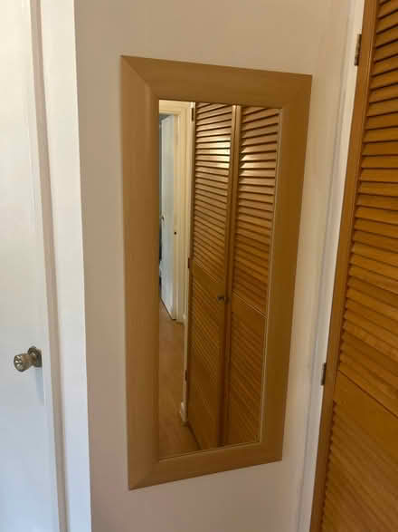 Photo of free Wooden mirror (Sandyford NE2) #1