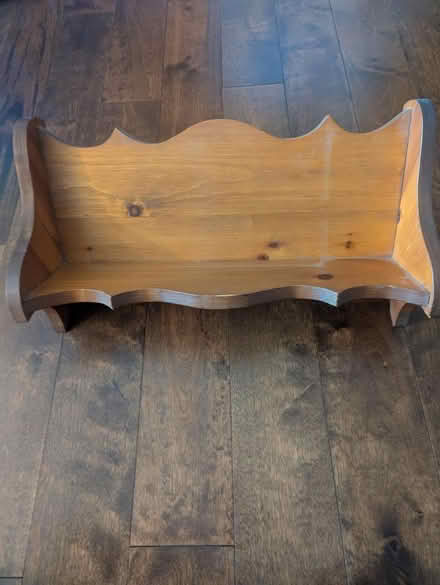 Photo of free Table-top book shelf (Riverside Drive) #1