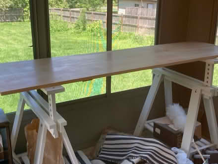Photo of free Adjustable trestles with top (Middletown) #1