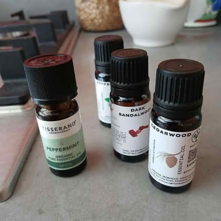 Photo of free Four bottles of essential oils. (Bradford on Avon BA15) #1