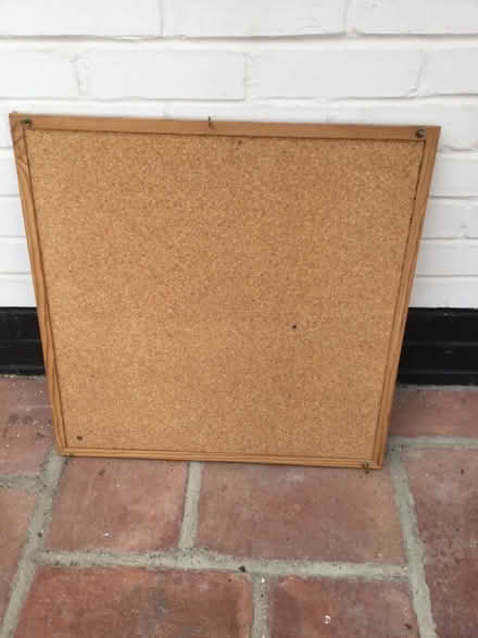 Photo of free Notice board cork 60 x 60 cm (North Ascot SL5) #1
