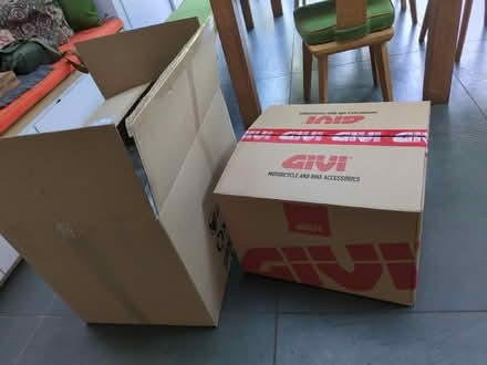 Photo of free 2 huge strong cardboard boxes (Larkhall) #1